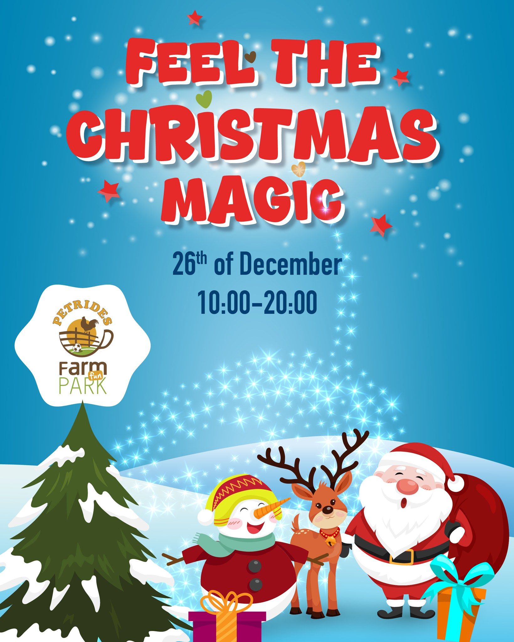 Christmas Magic: Family Day at Petrides Farm Park