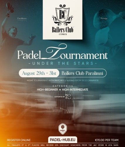 The Padel Tournament by Ballers Club — Under The Stars