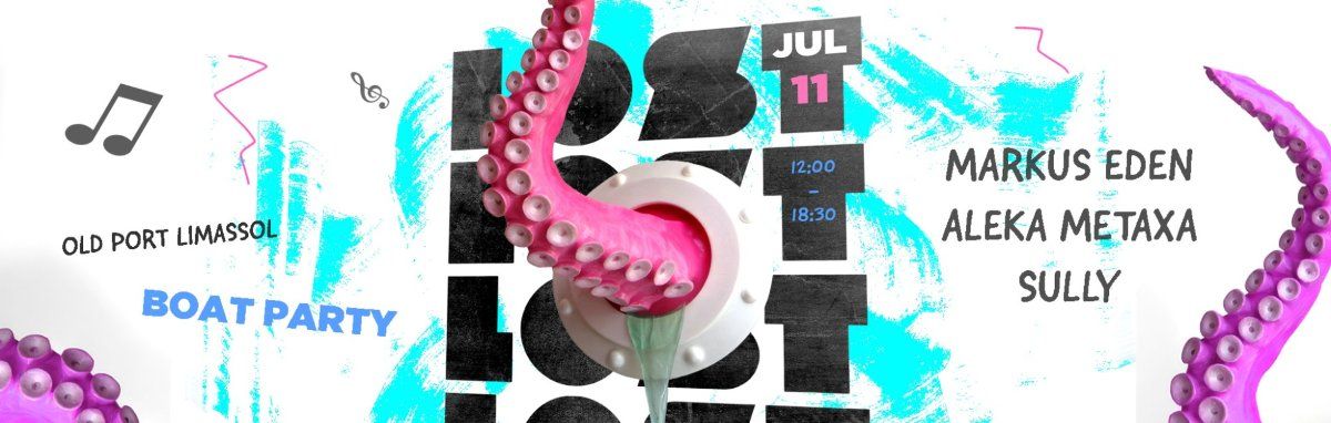 LOST Boat Party: House & Techno Catamaran Cruise in Limassol