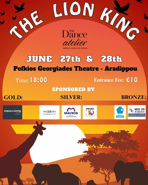 The Lion King: Children's Dance Performance in Larnaca
