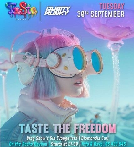 TASTE Drag Show Limassol at Dusty Munkey