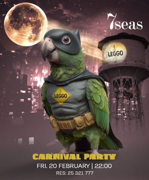 LEGGO Carnival Party: Carnival Night at 7seas