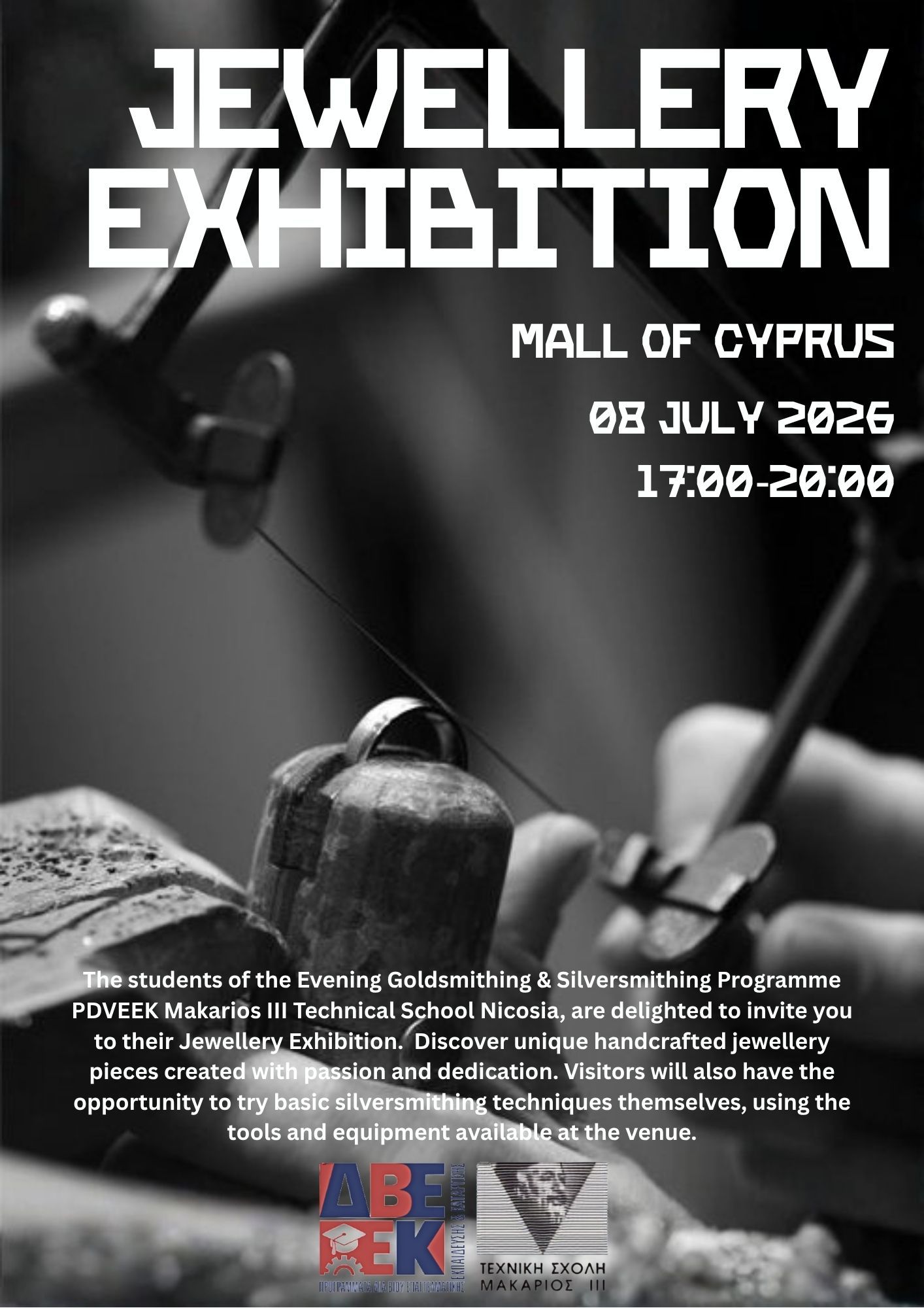 Jewellery Exhibition: Handcrafted Silversmithing Show at Mall of Cyprus