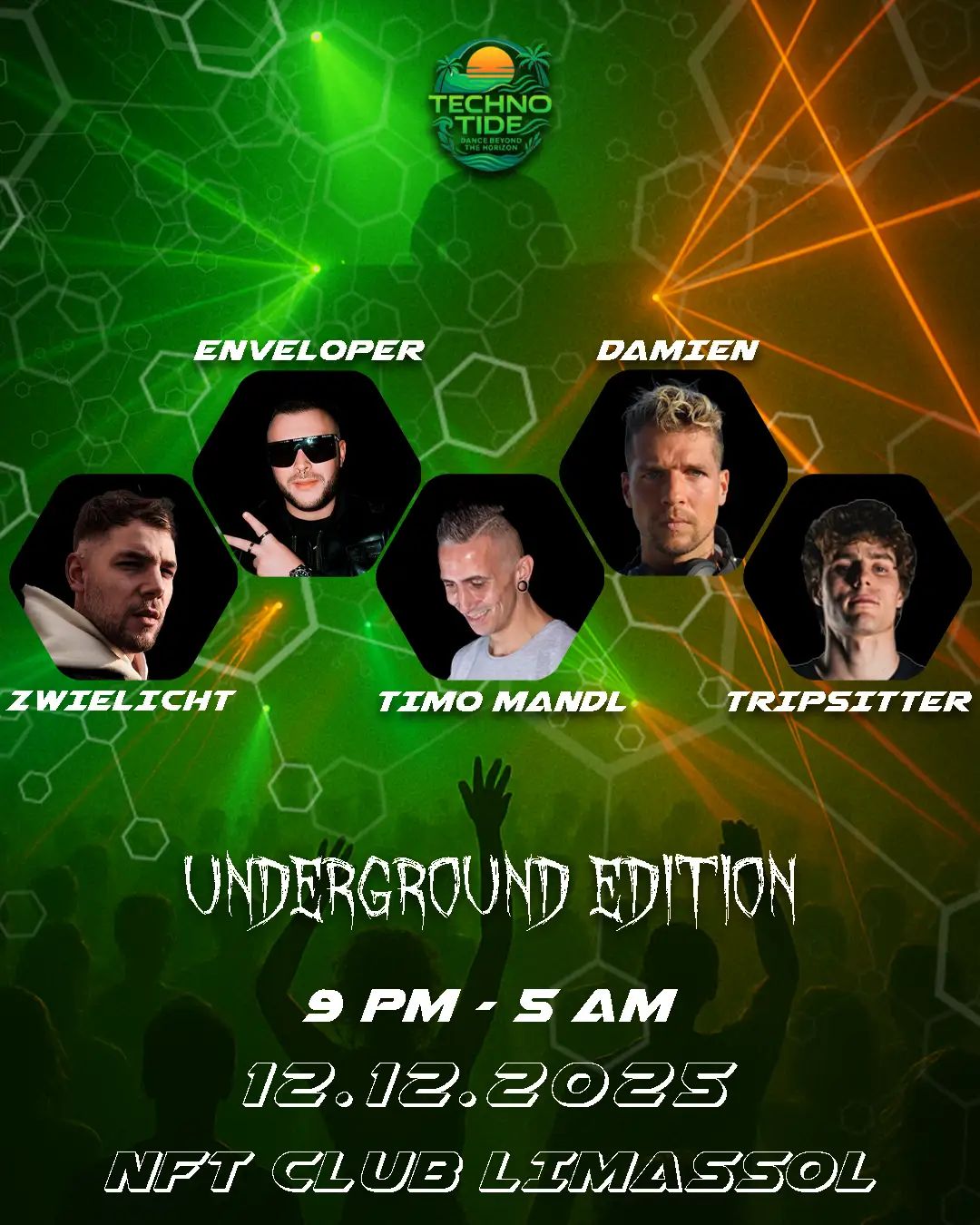 TechnoTide Underground Edition: German Techno in Limassol