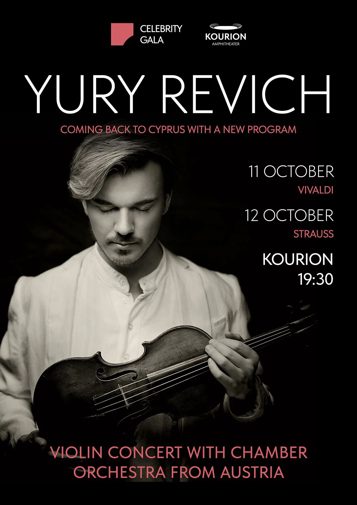 Yury Revich: Vivaldi & Strauss in Kourion