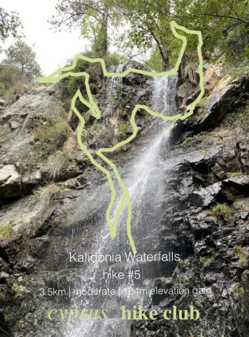 Kalidonia Waterfall Trail: Group Hike #5 in Limassol