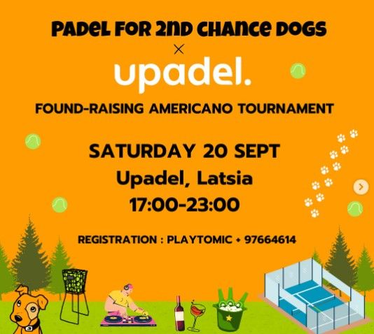 Padel Tournament in Support of 2nd Chance Dogs 2025