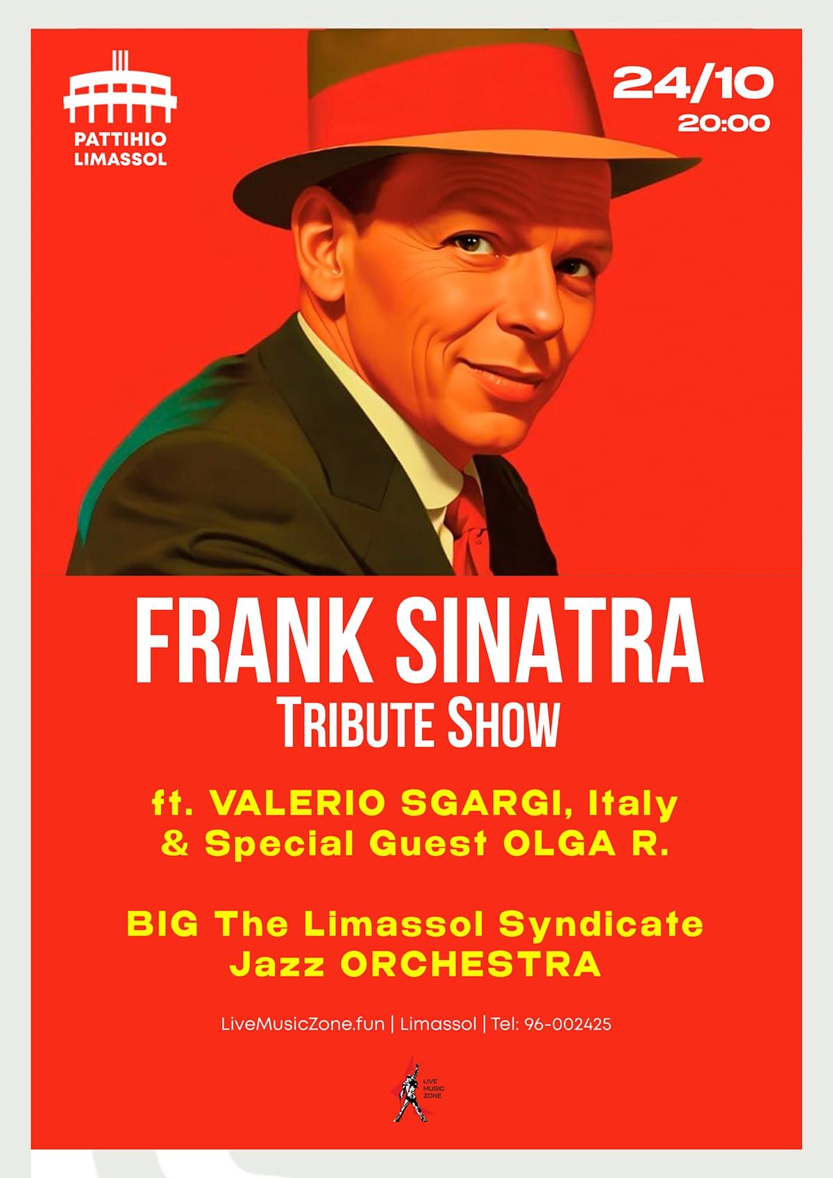 Frank Sinatra Tribute Show Limassol 2025