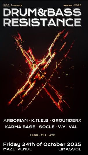 DnB Resistance at Maze Venue Limassol