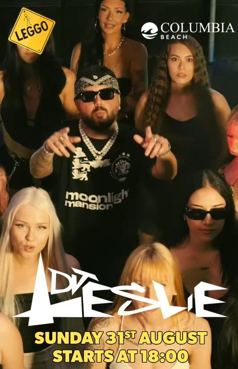 DJ Leslie: Latino Party at Columbia Beach Limassol 2025