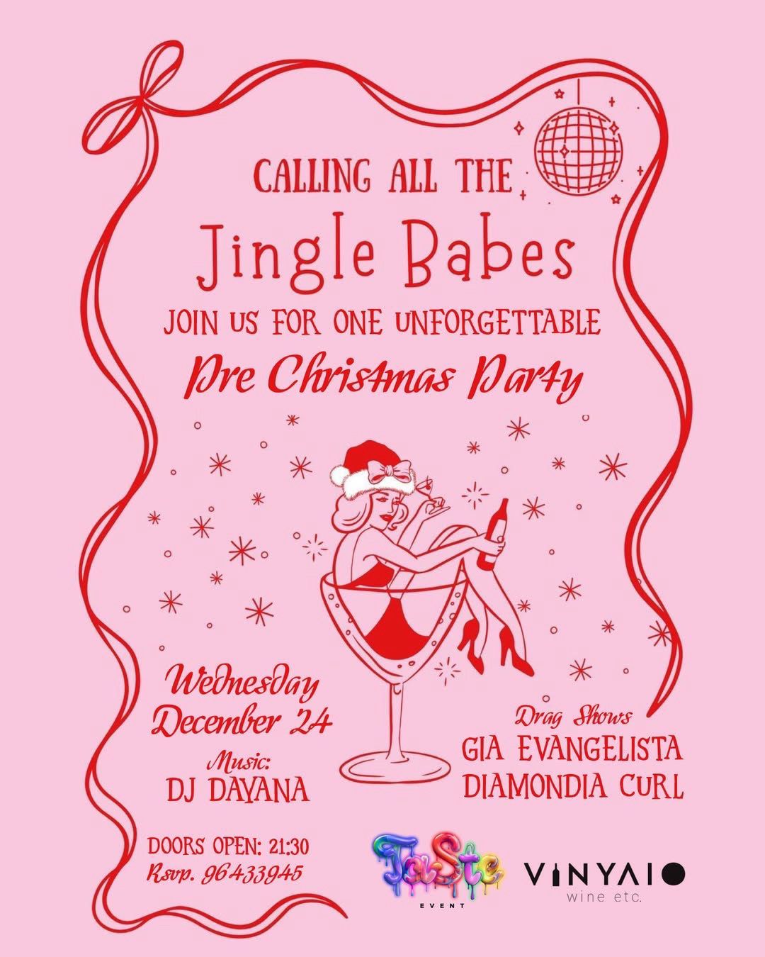 Christmas Eve Party: Festive Night at Vinylio Limassol