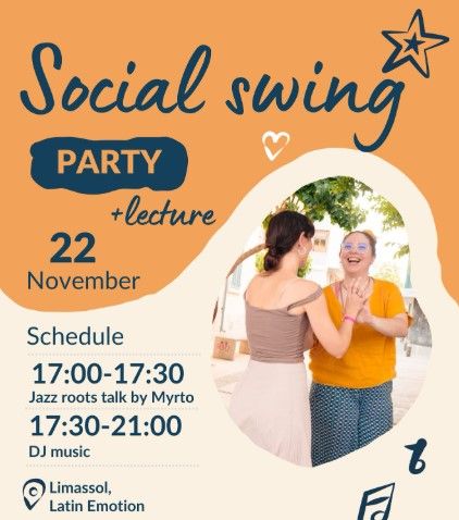 Social Swing Party: Jazz, Stories & Dance in Limassol