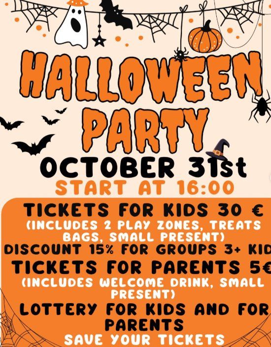 Halloween Party: Kids & Family Event at Ithaki Amusement Park
