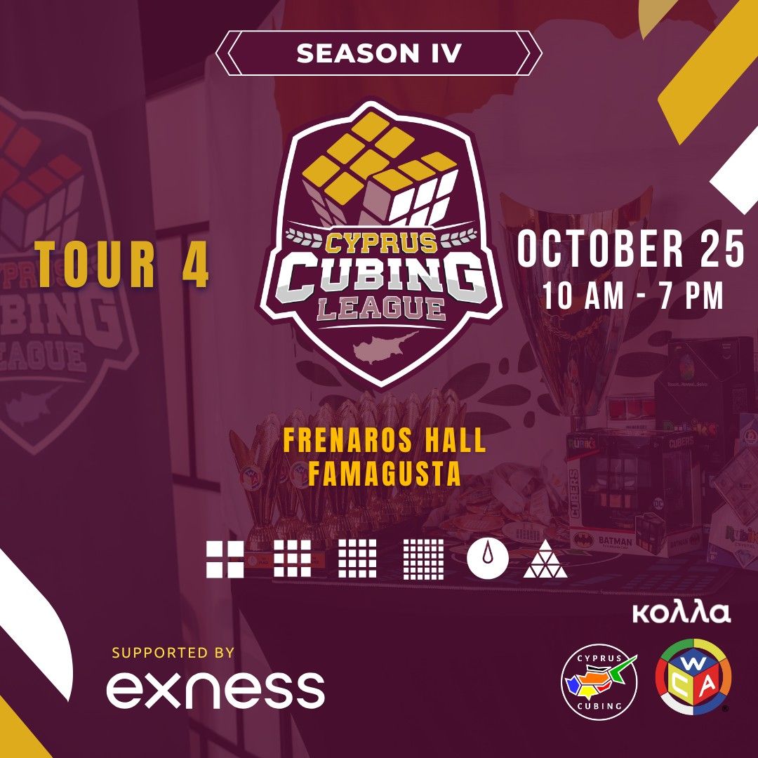 Cyprus Cubing League: Tour 4 in Famagusta