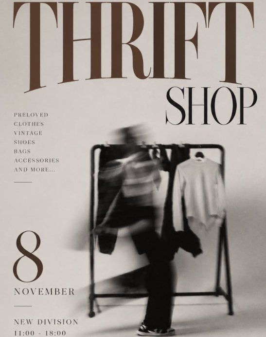 Thrift Shop: Preloved & Vintage Market at New Division, Nicosia