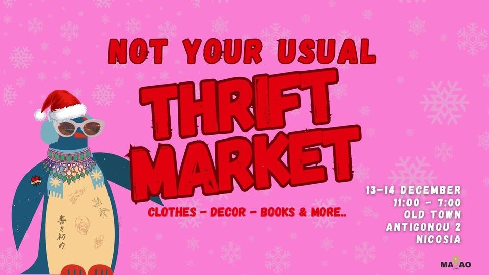 Not Your Usual Thrift Market: Festive Edition in Nicosia
