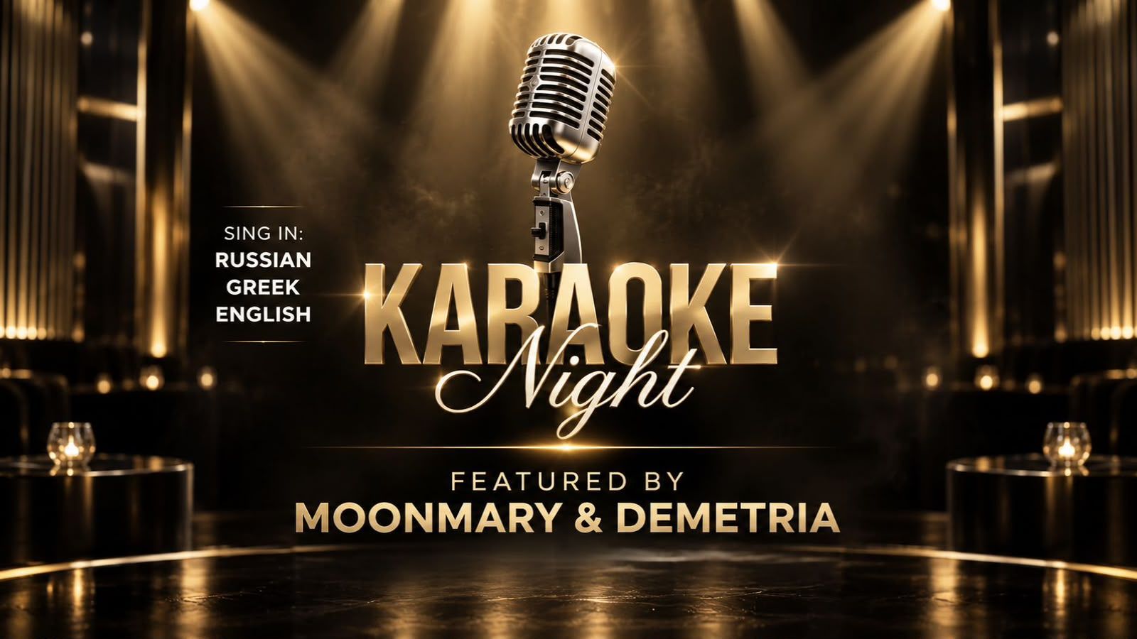 Karaoke Night: Live Vocals & DJ Set Every Wednesday in Limassol
