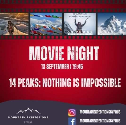 Movie Night in Episkopi: 14 Peaks Documentary