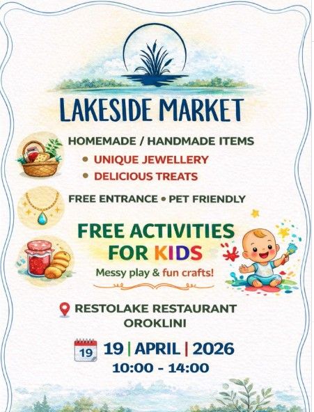 Lakeside Market: Handmade, Kids Activities & More in Oroklini