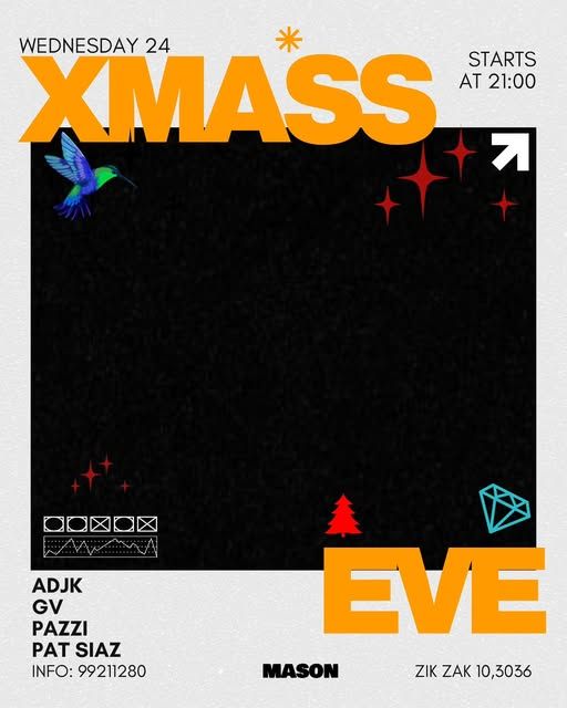 XMass Eve: Christmas Beats at Mason Bar 2025