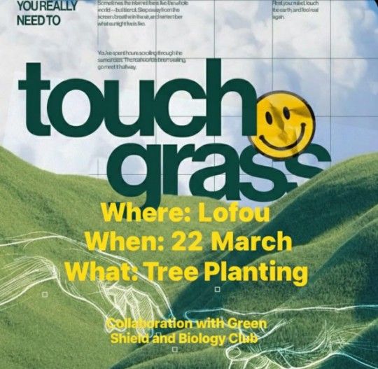 Touch Grass: Tree Planting in Lofou 2026