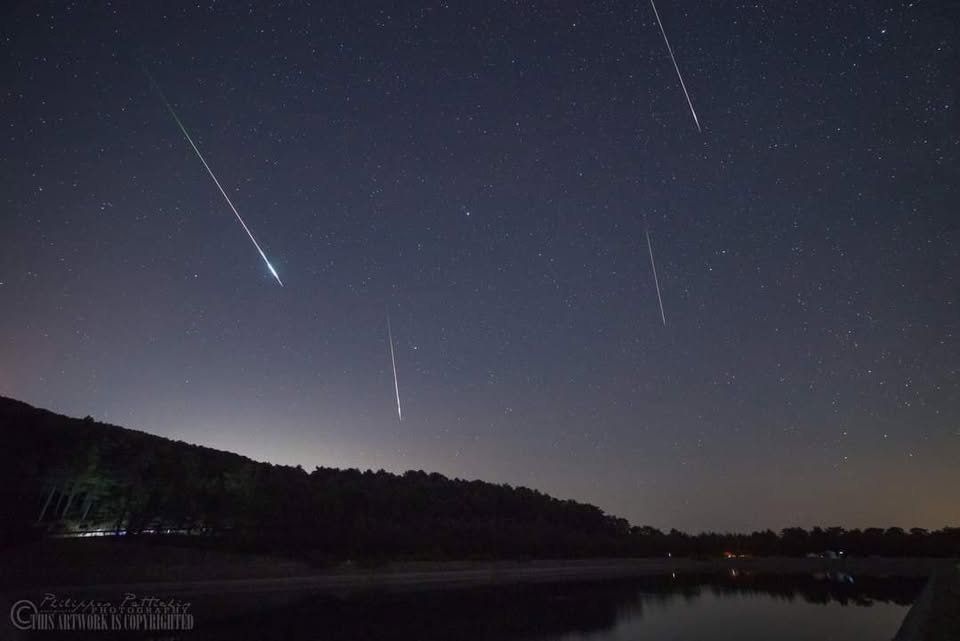 Perseids Meteor Shower Photography: Night Sky Event in Limassol