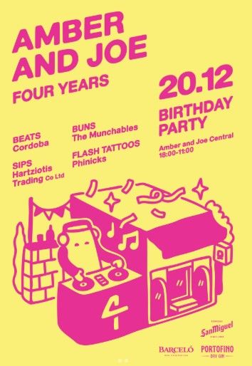 Amber & Joe: 4 Year Birthday Party in Nicosia