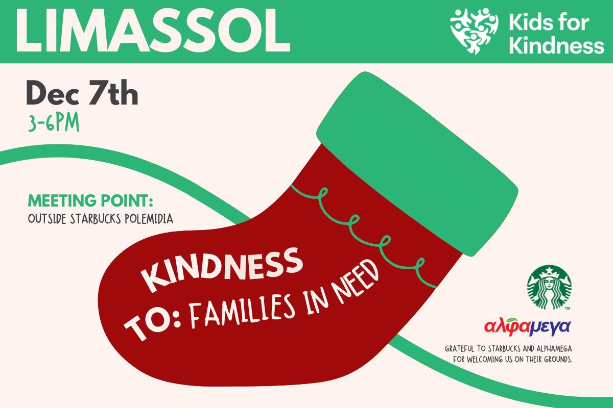 Kindness to Families in Need: Christmas Mission in Limassol