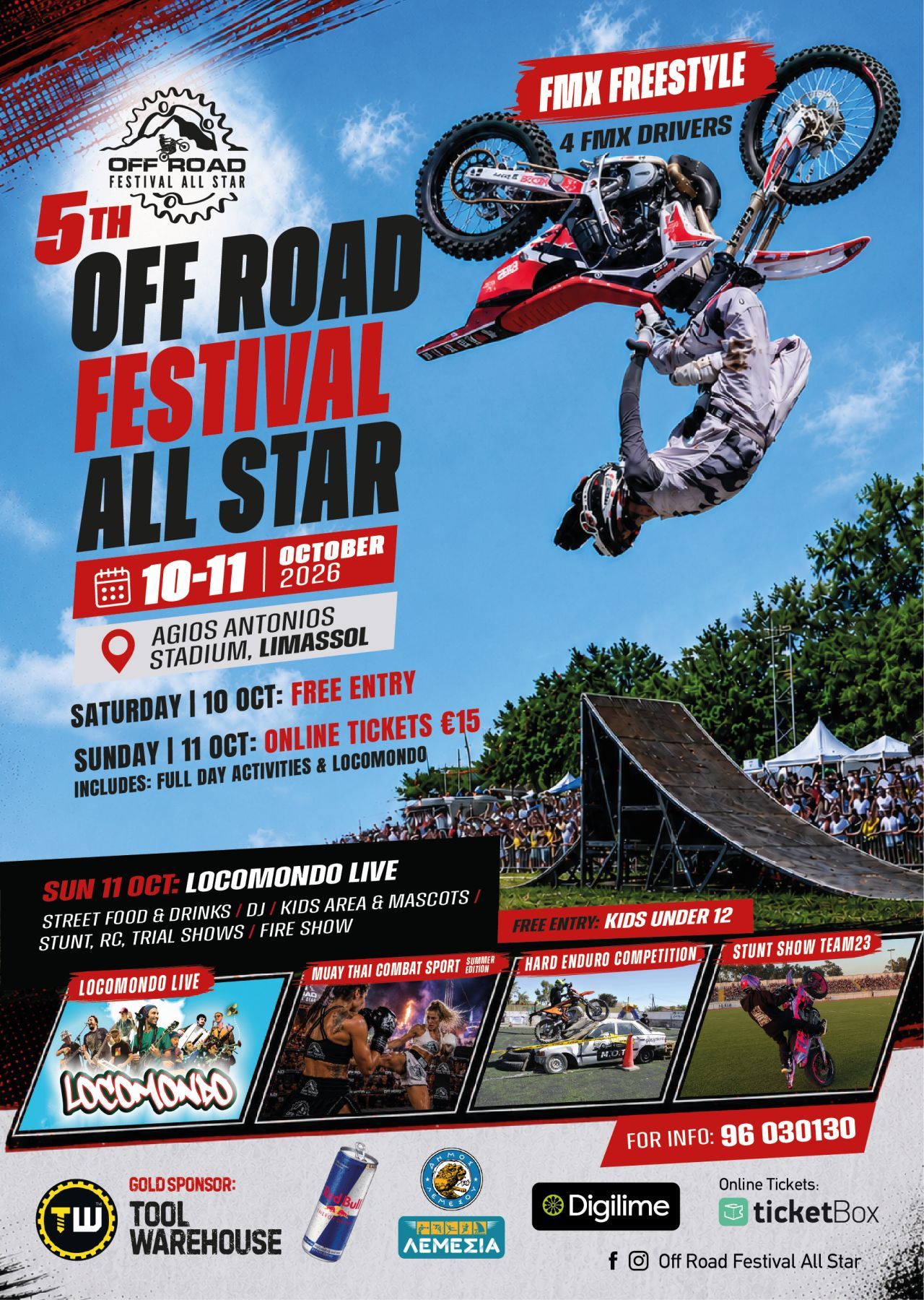 5th Off Road Festival All Star: Motorsport & Live Music in Limassol