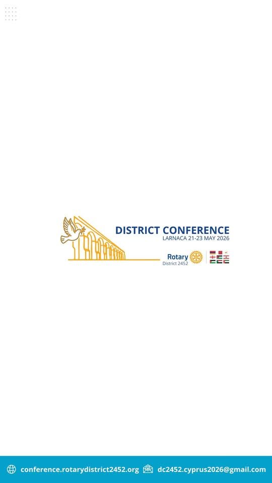 Rotary District 2452 Conference in Larnaca 2026