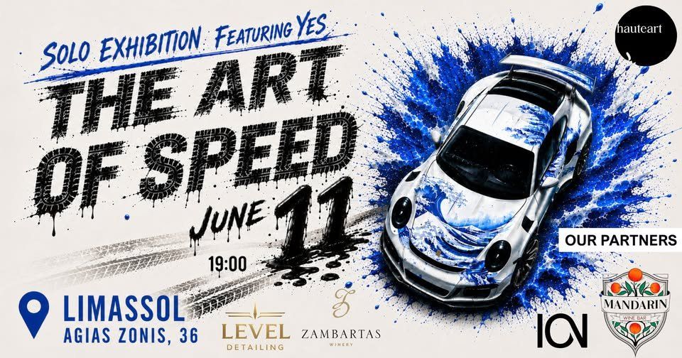 The Art of Speed: Solo Exhibition by YES in Limassol