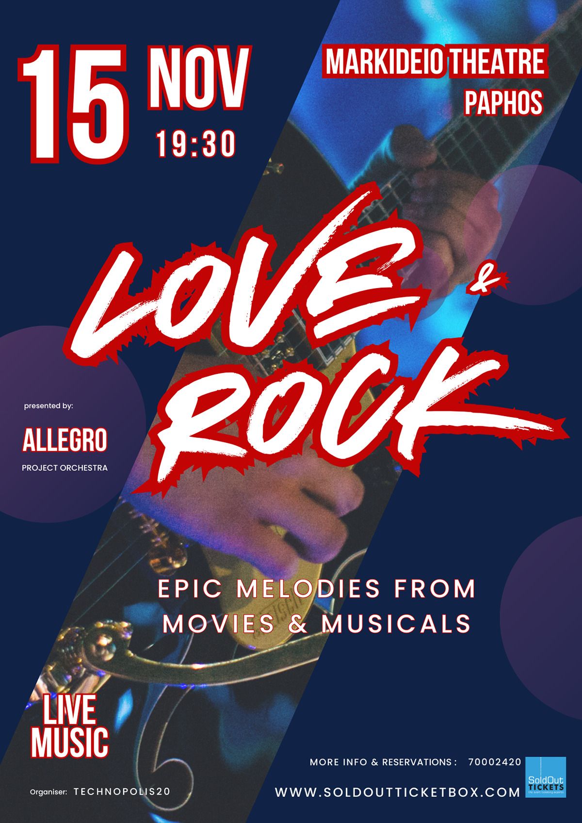 Love & Rock: Allegro Project Orchestra Live in Paphos