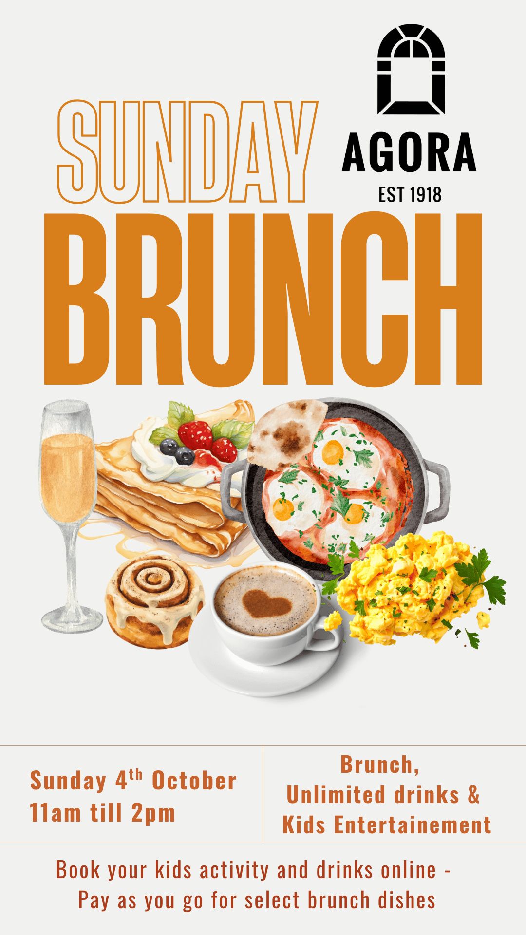 Sunday Family Brunch: Fun, Food & Activities at Agora Limassol