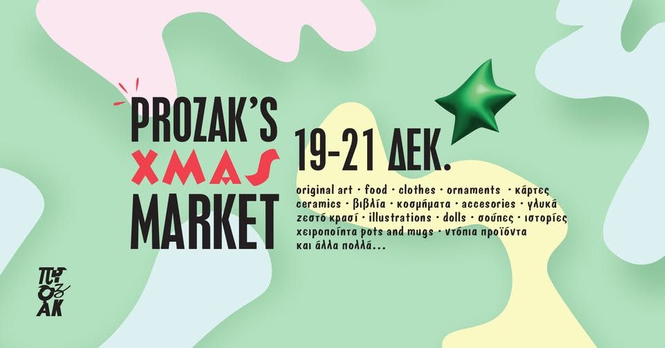 Prozak Christmas Market: Local Art Fair
