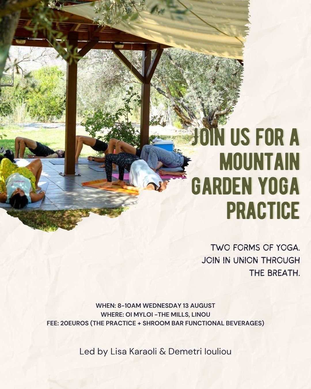 Mountain Garden Yoga Practice
