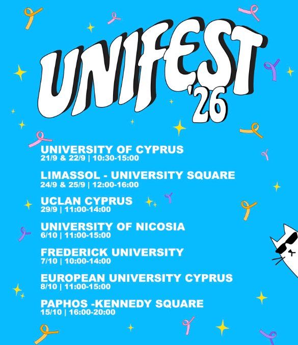 UniFest '26: University Festival Tour across Cyprus