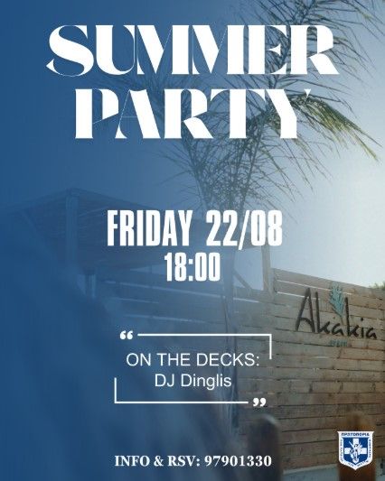 Summer Party – Akakia Beach Bar
