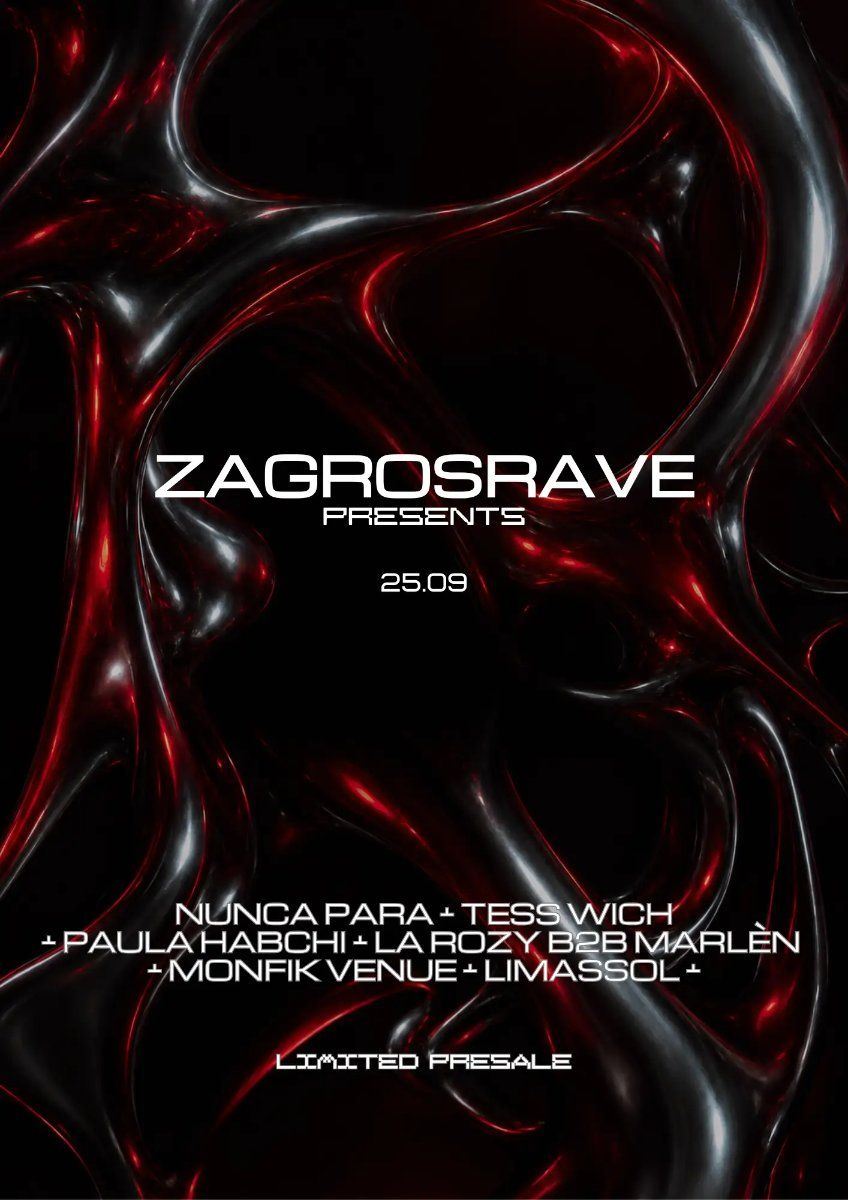 ZagrosRave: Hypnotic Techno Night with Nunca Para in Limassol