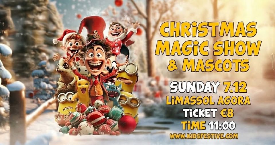 Christmas Magic Show: Kids Event in Limassol Agora