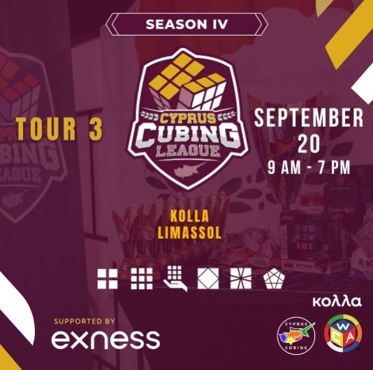 Cyprus Cubing League – Tour 3