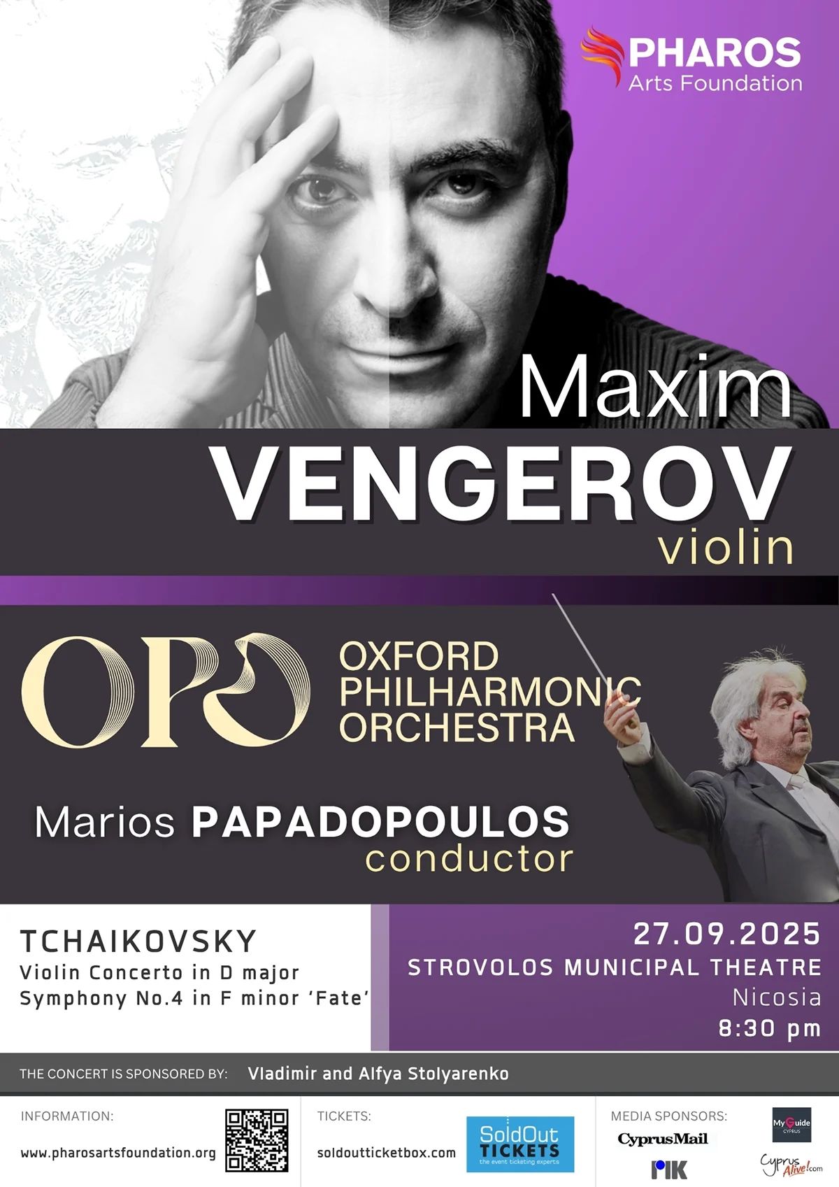 MAXIM VENGEROV OXFORD PHILARMONIC ORCHESTRA