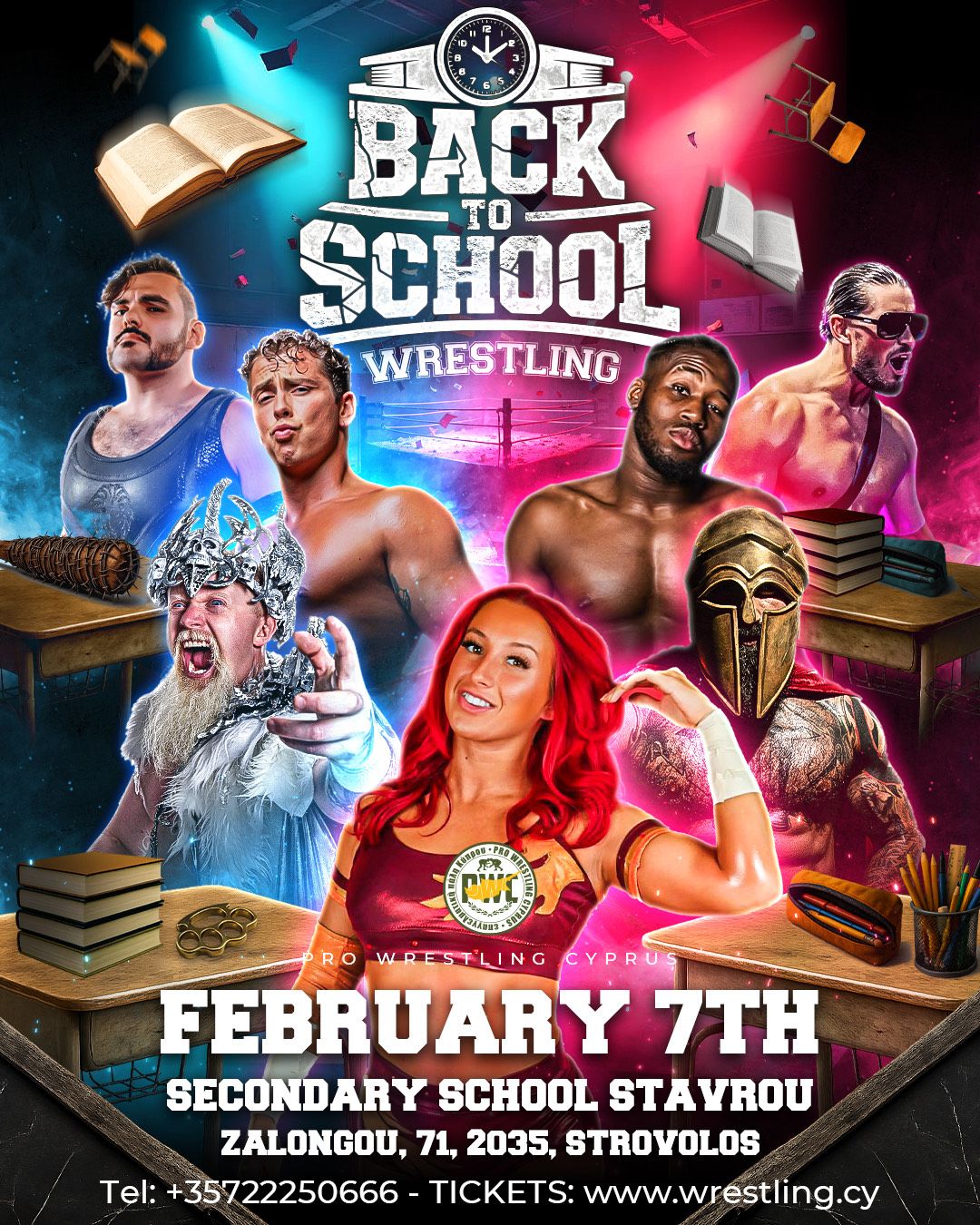 Back to School Wrestling: Pro Wrestling Cyprus Event 2026