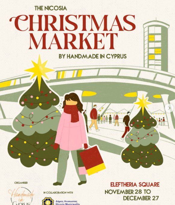 The Nicosia Christmas Market by Handmade in Cyprus 2026