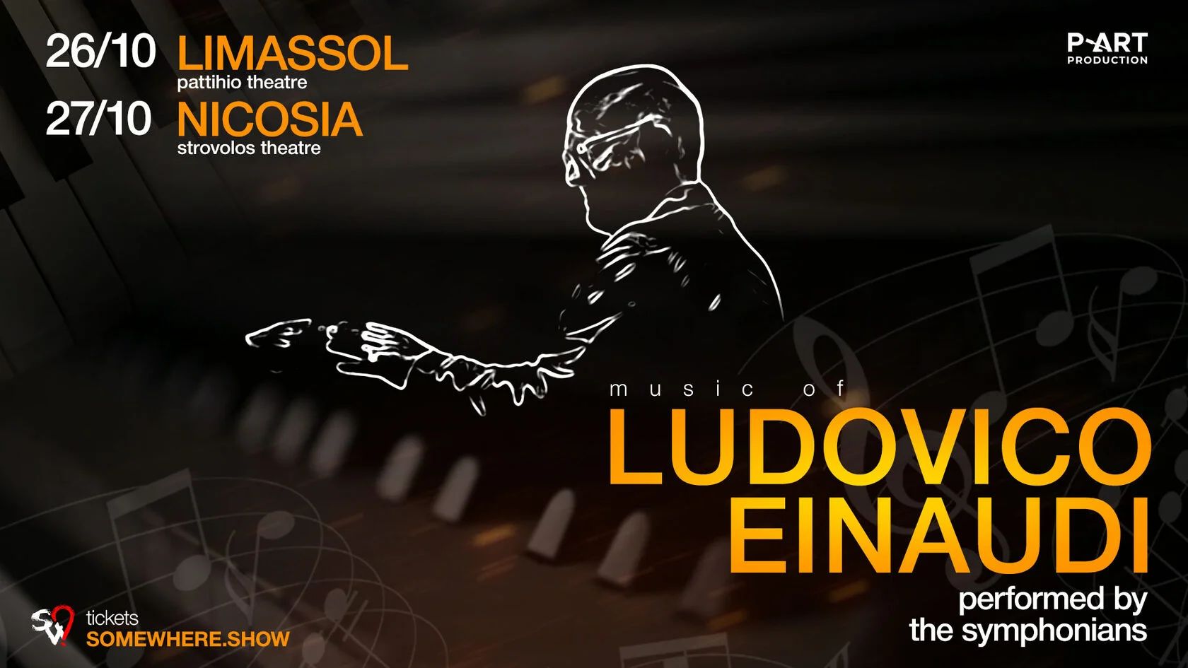Ludovico Einaudi tribute concerts in Cyprus