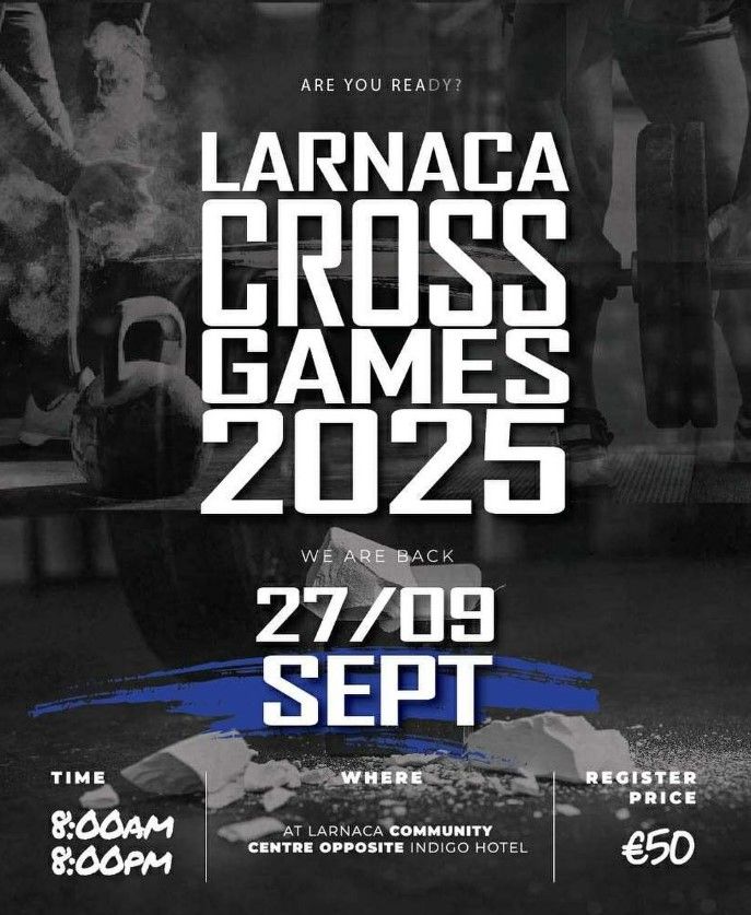 Larnaca Cross Games 2025: Fitness Competition