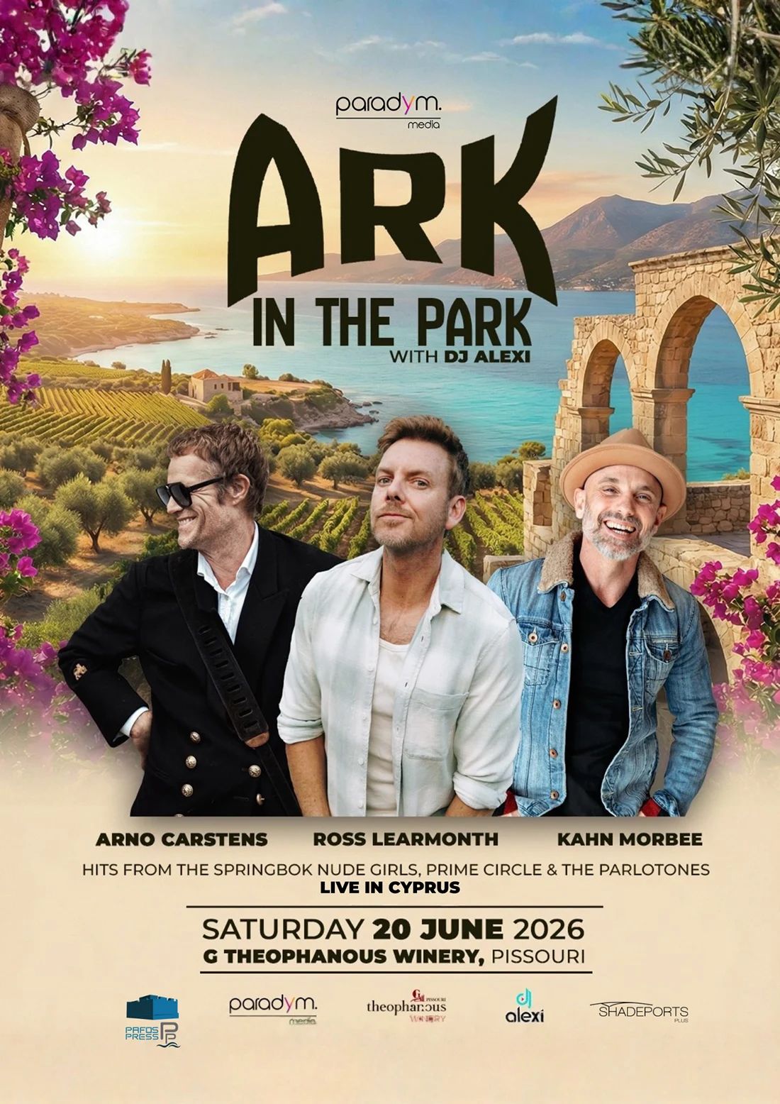 ARK in the Park: South African Rock Live at Pissouri Winery 2026