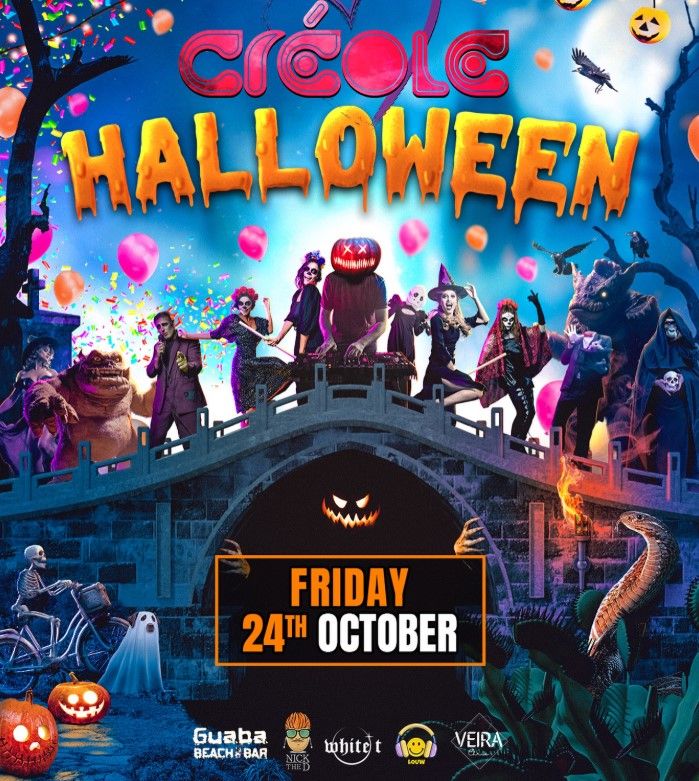 Creole Halloween Party at Guaba Beach Bar Limassol