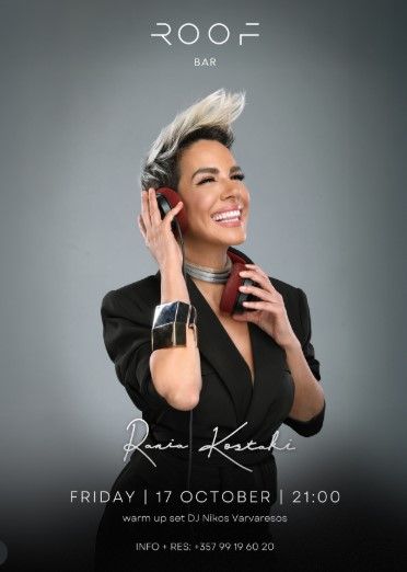 Rania Kostaki: Live DJ Set at ROOF Bar Paphos