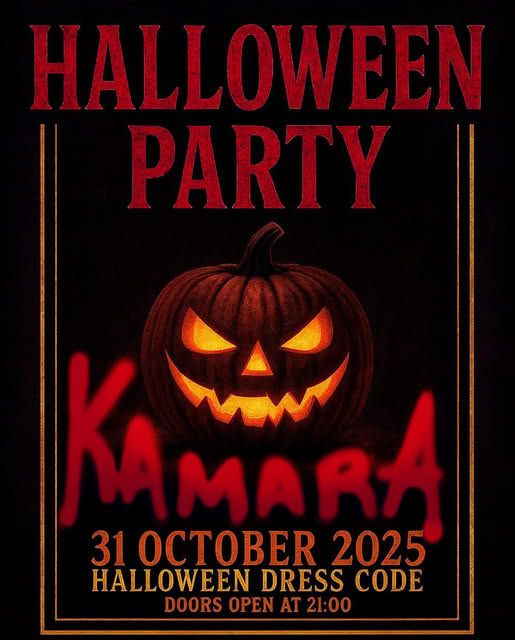 Kamara Hall Halloween Night 2025: Spooky Party in Nicosia