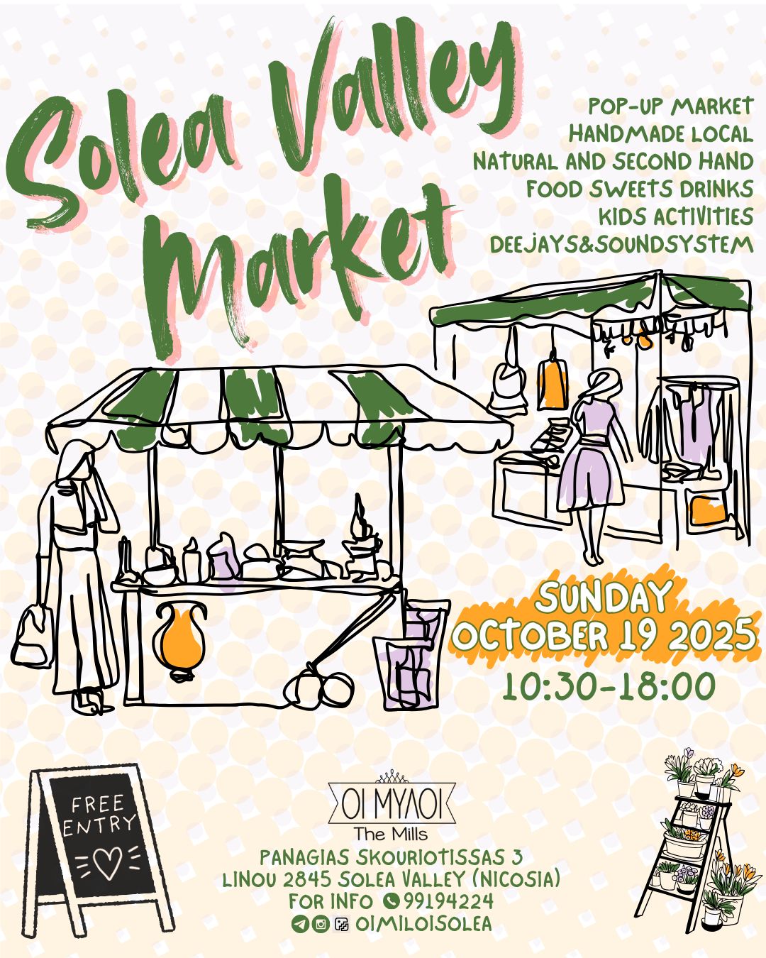 Solea Valley Market *Sunday 19 October 2025*